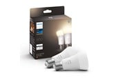 Inteligentny dom - Philips Hue White A60 E27 806 lumenów - 2-pak - 929001821623