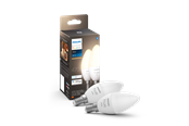 Inteligentny dom - Philips Hue White E14 B39 świetlówka - 2-pak - 929003021102