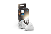 Inteligentny dom - Philips Hue White GU10 Spotlight - 2-pak - 929003666902
