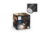 Inteligentny dom - Philips Hue Runner Pojedyncze oświetlenie punktowe - czarne - bez regulatora przyciemniania - 929003812201