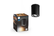 Inteligentny dom - Philips Hue Pillar Pojedyncze oświetlenie punktowe - czarne - bez regulatora przyciemniania - 929003811201