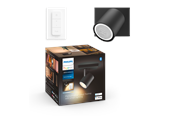 Inteligentny dom - Philips Hue Runner Pojedyncze oświetlenie punktowe - czarne - z regulatorem przyciemniania - 929003812401