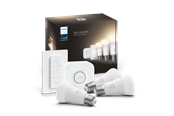 Inteligentny dom - Philips Hue White A60 E27 1100  lumenów - zestaw startowy z 3 żarówkami - 929002469204