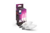 Inteligentny dom - Philips Hue Color E14 B39 świetlówka - 2-pak - 929002294205
