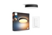 Inteligentny dom - Philips Hue Enrave lampa sufitowa - średnia - czarna - 915005996701