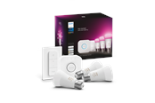 Inteligentny dom - Philips Hue Color A60 E27 1100  lumenów - zestaw startowy z 3 żarówkami - 929002468804