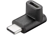 Kabel USB - Pro USB-C to USB-C - adapter 90° - black - 4040849555565