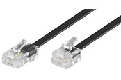 Kabel sieciowy - Pro Modular telephone cable - Czarny - 15m - 4040849685798
