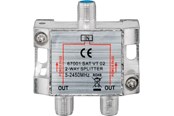 Kabel antenowy, zlacze - Pro SAT-splitter 2-way - 4040849670015