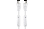 Kabel antenowy, zlacze - Pro Antenna cable with ferrite (80 dB) 2x shielded - 4040849507267