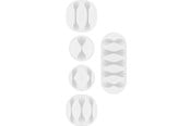 Zarzadzanie kablami - Pro Cable Management Set white - 4040849706813