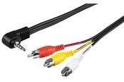 Kabel audio - Pro Adapter cable composite audio/video to 3.5 mm - 4040849502095