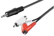 Kabel audio - Pro Audio cable adapter 3.5 mm male to stereo RCA male/female - 4040849502132