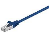 Kabel sieciowy - Pro CAT 5e patchcable F/UTP blue 2 m - 4040849501593