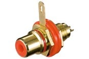 Kabel audio - Pro RCA female connector for housing assembly with insulation and soldered connection - 4040849113079