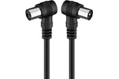 Kabel antenowy, złącze - Pro Angled antenna cable (<70 dB) 2x shielded - 4040849115264