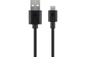 Kabel USB - Pro USB-A <-> USB Micro-B - 0.5m - Czarny - 4040849386596