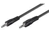 Kabel audio - Pro AUX audio connector cable 3.5 mm stereo flat cable - 4040849500190