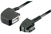 Kabel sieciowy - Pro TAE-F extension cable - Czarny - 3m - 4040849502422