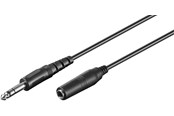 Kabel audio - Pro AUX headphone and audio extension cable 3-pin 6.35 mm - 4040849504280
