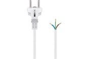 Kabel zasilajacy (zewnetrzny) - Pro Safety plug cord for assembly 1.5 m white - 4040849513282