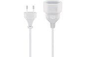 Kabel zasilający (zewnętrzny) - Pro Euro extension 2 m white - 4040849513565