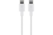 Kabel USB - Pro USB-C <-> USB-C - 1m - Biały - 4040849663178