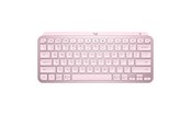 Klawiatura - Logitech MX Keys Mini Minimalist Wireless Illuminated Keyboard - Rose - US - Klawiatury - Angielski (US) - Różowy - 920-010500