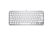 Klawiatura - Logitech MX Keys Mini For Mac Wireless Keyboard - Pale Grey - US - Klawiatury - Angielski (US) - Szary - 920-010526