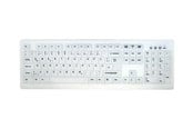 Klawiatura - Cherry MedicalKey AK-C8100 Sanitizable - Klawiatury - Niemcy - Biały - AK-C8100F-UVS-W/GE