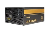 Zasilacz do komputera - Inter-Tech SAMA FTX-850-B Armor Zasilacz do komputera - 850 wat - 120 mm - ATX 2.4 - 80 Plus 80+ Gold - 88882195