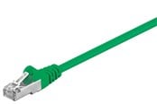 Kabel sieciowy - Pro CAT 5e patchcable SF/UTP green 0.5 m - Zielony - 0.5m - 4040849680427