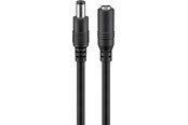 Kabel zasilający (zewnętrzny) - Pro 2.1 mm DC extension cable Black - 4040849713996