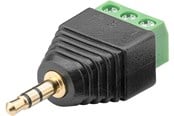 Kabel audio - Pro Terminal Block 3-pin > 3.5 mm male (3-pin stereo) - 4040849767456