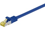 Kabel sieciowy - Pro LAN CAT 6A S/FTP - Niebieski - 1m - 4040849915925