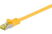 Kabel sieciowy - Pro LAN CAT 6A S/FTP - Żółty - 1m - 4040849915932