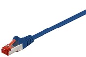 Kabel sieciowy - Pro LAN CAT 6 S/FTP - Niebieski - 0.1m - 4040849924521