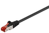 Kabel sieciowy - Pro LAN CAT 6 S/FTP - Czarny - 1.5m - 4040849955846