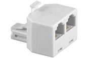Kabel sieciowy - Pro ISDN T-Adapter - Biały - 4040849930508