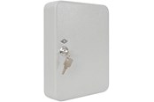 Dekoracje - WEDO Key box 20 hooks light grey - 4003801789255