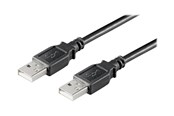 Kabel USB - Pro USB-A <-> USB-A - 1.8m - Czarny - 4040849935930