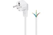 Kabel zasilajacy (zewnetrzny) - Pro Angle Power cable for confectionery 1.5 m white - 4040849939778