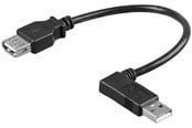Kabel USB - Pro USB 2.0 Hi-Speed extension cable 90° - 4040849957055