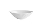 Zastawa stolowa - Pillivuyt Plissé Bowl oval 16 x 10 x 4.5 cm White - 19473