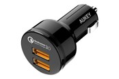 Telefon - Adapter i Ladowarka - Aukey CC-T8 car power adapter - USB - 36 Watt - CC-T8