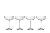 Zastawa stolowa - Luigi Bormioli Champagne bowl Optica 30 cl 4 pcs. - 24705