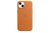 Telefon - Pokrowiec i etui - Apple iPhone 13 Leather Case with MagSafe - Golden Brown - MM103ZM/A