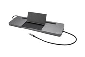 Stacja dokująca - I-Tec USB-C Metal Ergonomic 4K 3x Display Docking Station + Power Delivery - C31FLATDOCKPDPRO
