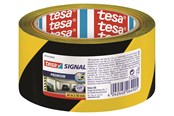 Tasmy i Kleje - tesa Signal Premium Warning Marking Tape 66m x 50mm Yellow-Black - 58130-00000-01