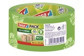 Tasmy i Kleje - tesa pack eco & Strong Packaging Tape ecoLogo 66m x 50mm Green/Printed - 58156-00000-00